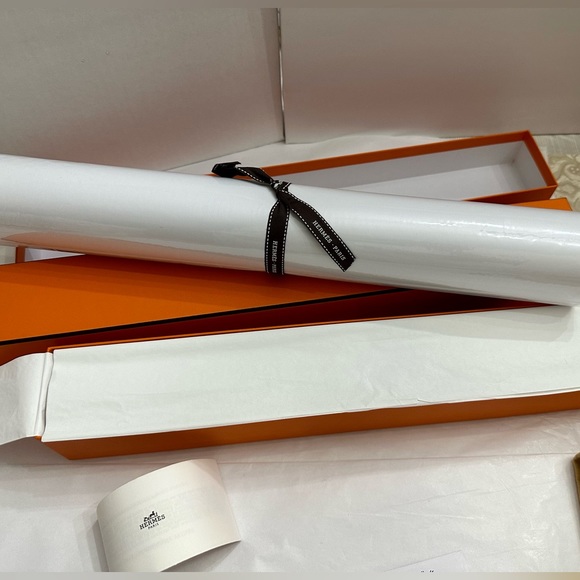 COPY - RARE HERMES SCENTED DRAWER. HERMES VETIVER PERFUMED LINING PAPER’S✴️✴️✴️ - Picture 6 of 6